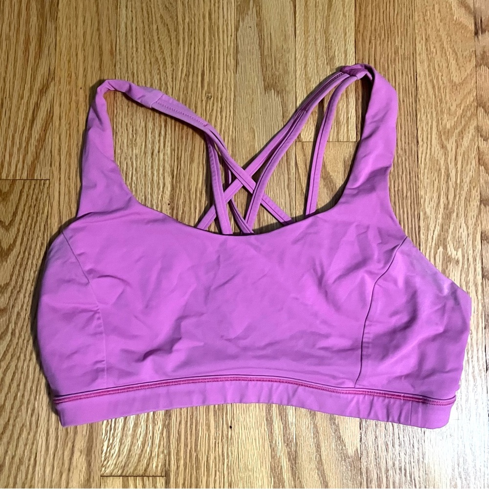 Lululemon Strappy Bra 10